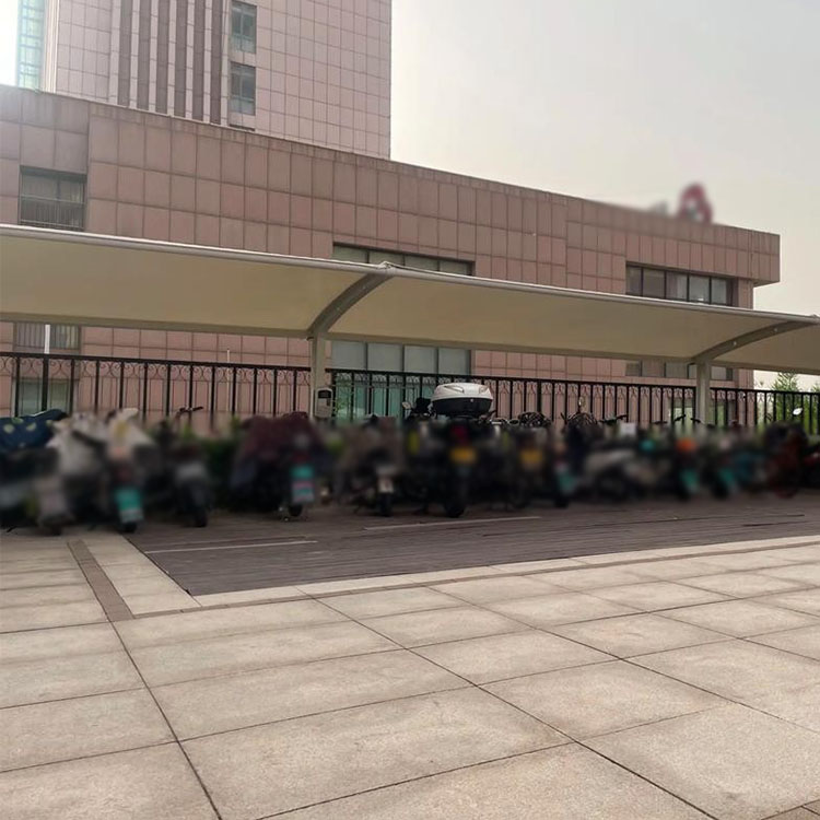 河源膜结构电动车棚